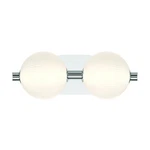Nickel Led Bathroom Vanity Light From The Palmas Collection. Fixed Price $365.00.