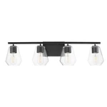 Maxim 21334CL Geode Light 31"W Vanity - Black. Fixed Price $190.40.