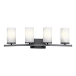 Kichler Crosby Vanity Light, Black - 45498BK. Fixed Price $204.97.