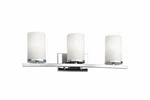 Kichler Crosby 23 3-LIGHT Contemporary Bathroom Vanity Light, 45497CH Chrome. Fixed Price $129.99.