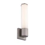 Wac Remi 16" 1LT Led Wall Sconce 3CCT, Nickel/frosted WS-230116-CS-BN. Fixed Price $94.99.