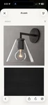 Rh Bronze Indoor Wall Sconce Glass Shade Restoration Hardware Mpn 68590973BZCL. Fixed Price $175.00.