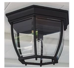Kenroy Dural 11 Black-clear Glass Flush Mount Low Profile Ceiling Light Fixture. Fixed Price $43.75.