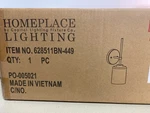Homeplace By Capital Lighting 628511BN-449 Greyson 1-LIGHT Seeded Glass Sconce. Fixed Price $65.99.