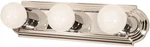 60/296 Three Light Vanity Strip, Polished Chrome, 18-INCH. Fixed Price $56.98.