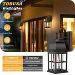 Tobusa 2 Pack Outdoor Wall Sconces 100% Aluminium Oil Rubbed Bronze Exterior. Fixed Price $73.61.