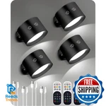 Goebleson Battery Operated Wall Sconces 4 Pack, Rechargeable With. Fixed Price $55.85.
