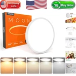 Safety-first 12-INCH Led Flush Mount Light Fixture Brilliant White Shell, 20W. Fixed Price $28.99.
