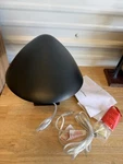 West Elm Curvilinear Mid Century Wall Sconce (plug In) Has Scuffs. Fixed Price $50.00.