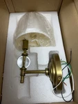 New Restoration Hardware Wilshire Single Wall Sconce Brass. Fixed Price $139.95.