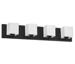 Dainolite V1230-4W Verona 26"W Bathroom Vanity Light, Matte Black. Fixed Price $79.99.