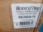 House Of Troy BSLED24-71 Slim-line Picture Light Antique Brass *new*. Fixed Price $139.99.