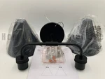 Pottery Barn Walker Double Tapered Iron Wall Sconce Matte Black 18" #W102. Fixed Price $148.12.