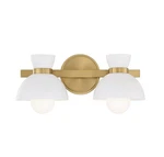 Meridian M80074 2 Light 17"W Vanity - Brass. Fixed Price $230.00.
