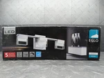 Eglo Vicino Light 21.25 Chrome Led Bath Vanity Wall 203207A. Fixed Price $18.00.