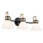 Kichler 55155 Farum 3 Light 26"W Vanity - Black. Fixed Price $344.99.