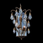 Allegri Tulipani Light Wall Sconce, Brass/firenze Clear 040323-044-FR001. Fixed Price $1745.00.