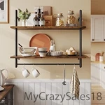 Bestier Pipe Shelf Industrial Floating Shelving 31" Kitchen. Fixed Price $84.60.