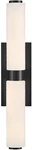 Hinkley Lighting 57432 Lottie 5"W Led Bath Bar - Black. Fixed Price $449.00.