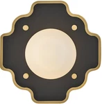 Hinkley Lighting 48410-LL Howe 8" Tall Led Wall Sconce Black. Fixed Price $329.00.