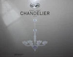 Hampton Bay Aristocratic HD139582 Ariel 8-LIGHT Chrome Glass Chandelier Nwt $859. Fixed Price $252.14.