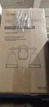 Westinghouse Midori 2 Light Wall Fixture Brushed Nickel Finish Frosted Glass. Fixed Price $26.60.