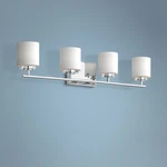 Kichler O'hara 31" Wide Chrome Bath Light. Fixed Price $404.99.