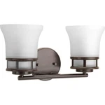 Cascadia Collection 2-LIGHT Antique Bronze Coastal Vanity By Progress L.. Fixed Price $77.99.