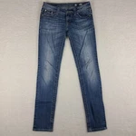 Miss Jeans Womens 27 Blue Skinny Light Wash Denim JW53075B *. Fixed Price $26.99.