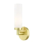 Livex Lighting 10103 Aero 11" Tall Wall Sconce - Brass. Fixed Price $89.96.