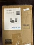 New In Sealed Box Kichler 55016 Brushed Nickel 2 Light Fixture. Fixed Price $118.00.