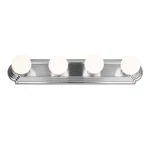 Project Source 4.72-IN 4-LIGHT Brushed Nickel Led Vanity Bar. Fixed Price $29.99.