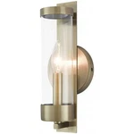 Livex Lighting Castleton 1 Ada Wall Sconce Antique Brass. Fixed Price $134.70.