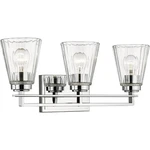 Z-lite 823-3V-CH Lyna Light 22 Inch Chrome Vanity Wall. Fixed Price $286.00.