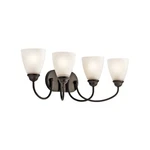 Kichler Jolie Bath Light Led, Olde Bronze - 45640OZL18. Fixed Price $169.95.