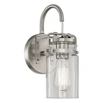 Kichler Brinley Wall Sconce - 45576NI, Brushed Nickel. Fixed Price $37.50.