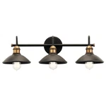 Clyde 3-LIGHT Bathroom Vanity In Olde Bronze. Fixed Price $249.99.