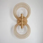 Crystorama Doral 16 1/4" High 2-LIGHT Renaissance Gold Sconce. Fixed Price $158.40.