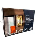Hampton Bay Rustic Pine 1-LIGHT Wall Sconces Bronze Sunset Glass Shade. Fixed Price $97.88.