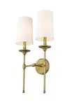 Roseto ZWS56138 Josie Light 24" Tall Wall Sconce - Brass. Fixed Price $198.90.