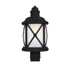New! Sea Gull 8221401BLE-12 Lakeview 1- Light Outdoor Post Mount Black. Fixed Price $55.00.