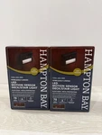 Hampton Bay Led Motion Sensor Deck Stair Lights Black Low Voltage 2 Pack New. Fixed Price $22.99.