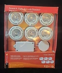 Xenon 6-LIGHT Kit With Dimmer Portfolio Under Cabinet 240424. Fixed Price $56.00.