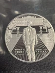Trump Potus Taking Back Lafayette Square 1 Oz Troy Silver Round .999 Disme Coin. Fixed Price $180.50.