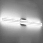 Led Bathroom Vanity Light 48 Inch Brushed Nickel 6000K S8300 Solfart Fixtures. Fixed Price $179.99.