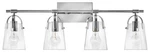 Hinkley Lighting 5134 Foster 32"W Bathroom Vanity - Chrome. Fixed Price $449.00.