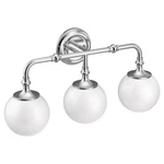 Moen YB0563CH Chrome Three Globe Bath Light. Fixed Price $218.15.