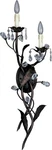 Maxim Lighting 8839OI Grove 2 Wall Sconce Orb 30"H Crystal Drops. Fixed Price $65.00.