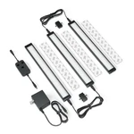 Eshine 3 Pack 12 Inch Black Smart Dimmable Led Under Cabinet Lighting Kit Com.... Fixed Price $62.45.