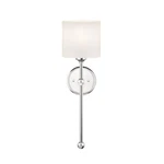 Justice Design Group FSN-4331-OPAL Sequoia 22" Tall Wall Sconce, Chrome. Fixed Price $195.00.